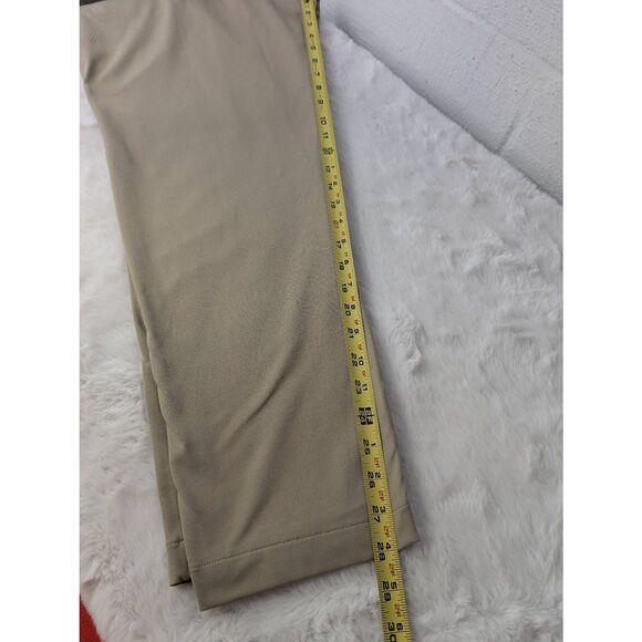 Fourlaps Pants‎ Men's XL Short Beige Elastic Waist Equip Stretch Casual Athletic - Picture 9 of 12